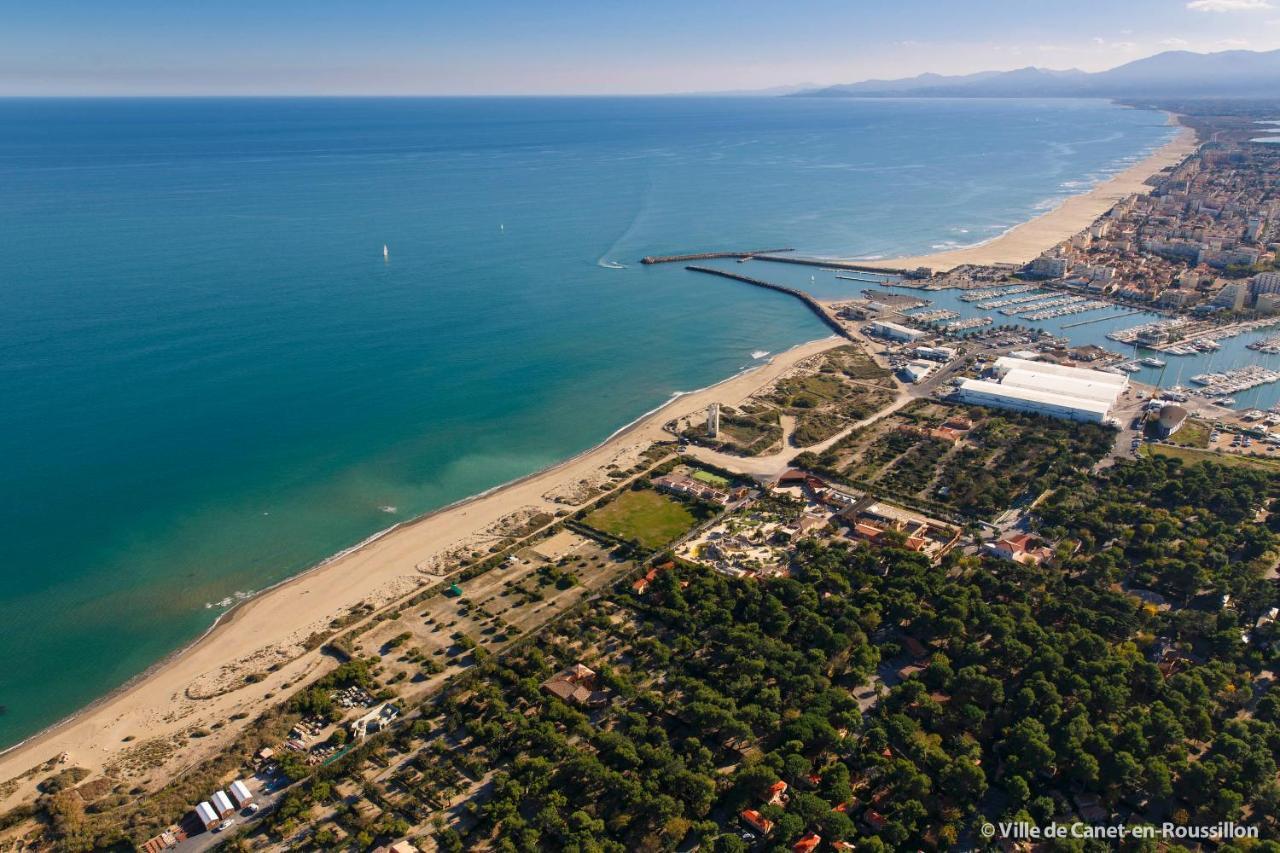 "Mer" Sejour Detente Tout Confort, Magnifique Vue Sur La Mer Canet-en-Roussillon Bagian luar foto