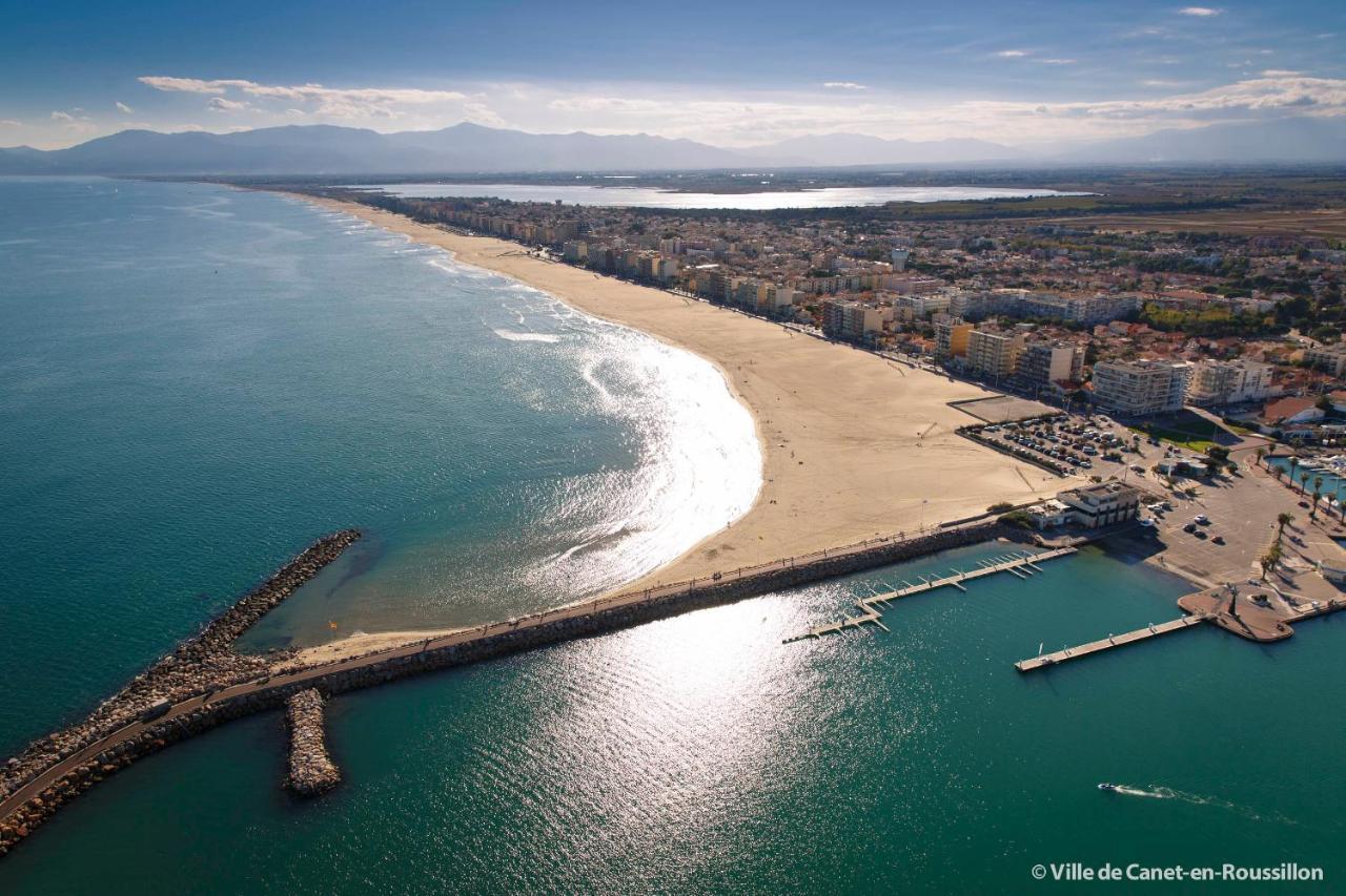 "Mer" Sejour Detente Tout Confort, Magnifique Vue Sur La Mer Canet-en-Roussillon Bagian luar foto