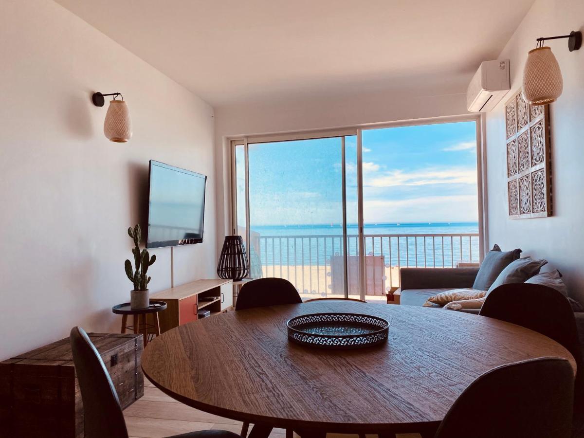 "Mer" Sejour Detente Tout Confort, Magnifique Vue Sur La Mer Canet-en-Roussillon Bagian luar foto