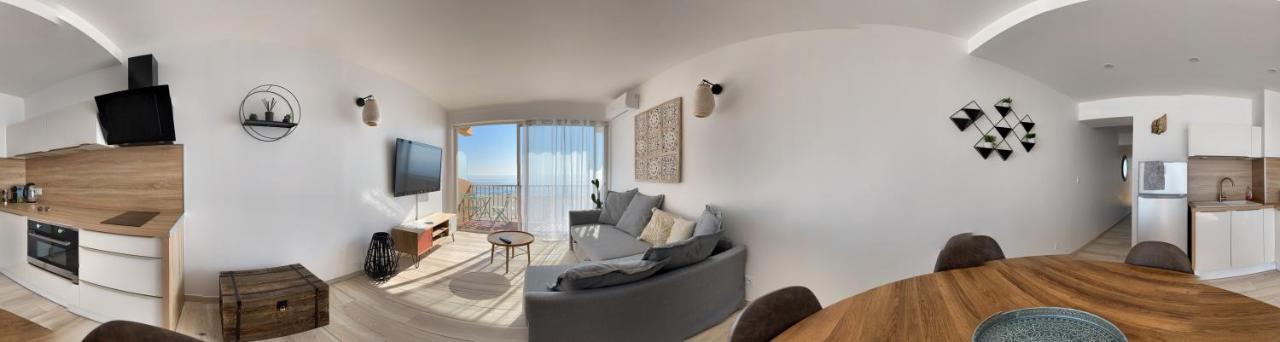 "Mer" Sejour Detente Tout Confort, Magnifique Vue Sur La Mer Canet-en-Roussillon Bagian luar foto