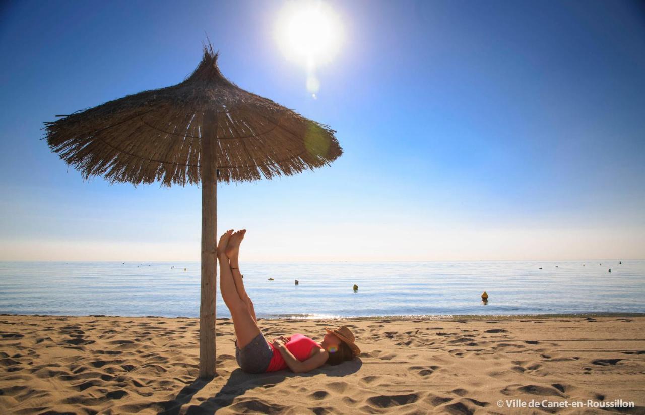 "Mer" Sejour Detente Tout Confort, Magnifique Vue Sur La Mer Canet-en-Roussillon Bagian luar foto