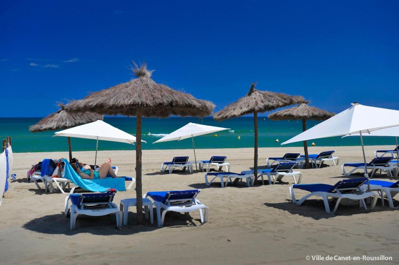"Mer" Sejour Detente Tout Confort, Magnifique Vue Sur La Mer Canet-en-Roussillon Bagian luar foto