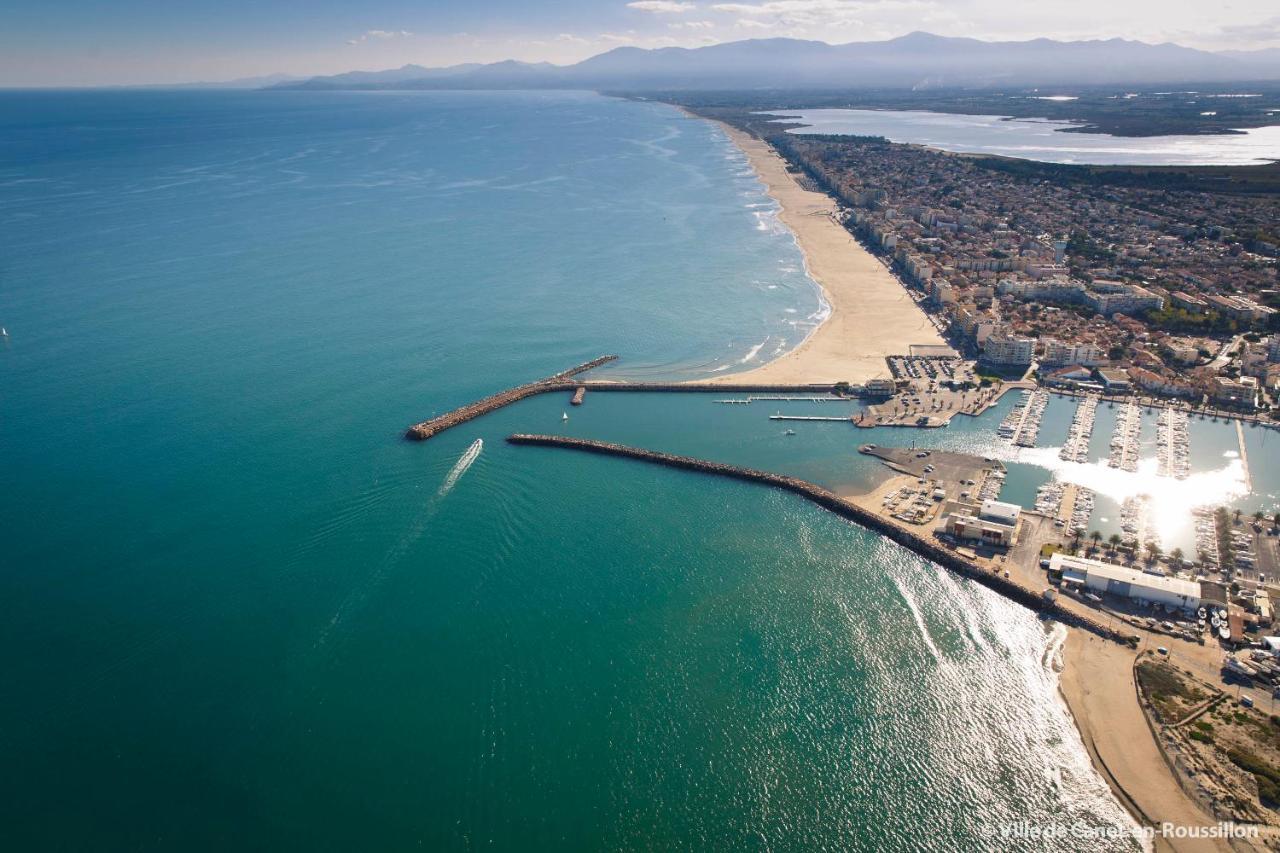 "Mer" Sejour Detente Tout Confort, Magnifique Vue Sur La Mer Canet-en-Roussillon Bagian luar foto
