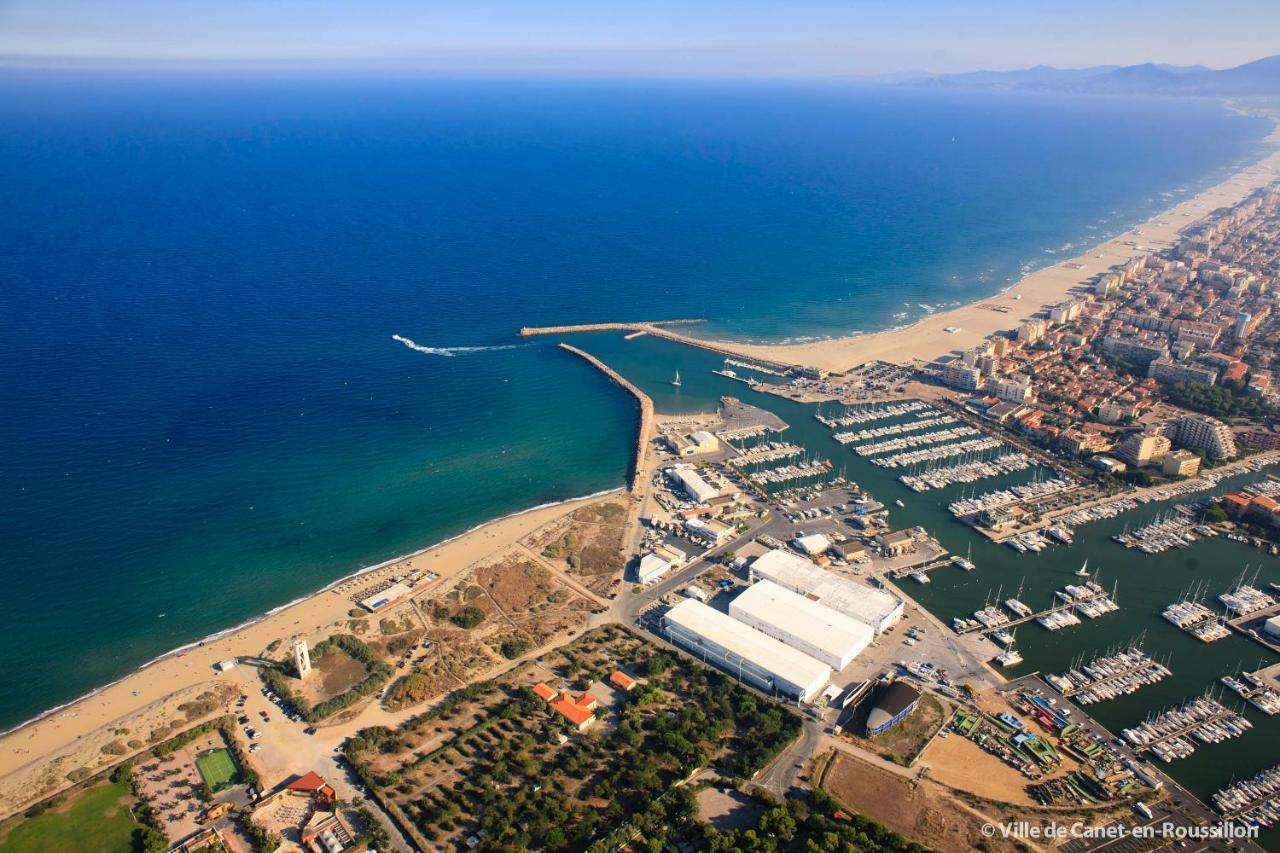 "Mer" Sejour Detente Tout Confort, Magnifique Vue Sur La Mer Canet-en-Roussillon Bagian luar foto